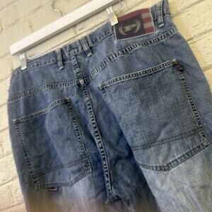 Y2K Vintage Phat Farm Baggy Hip Hop Blue Jeans Denim‎ W36x33